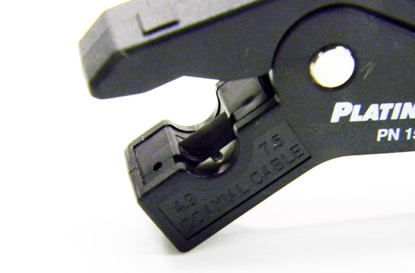 Platinum 15022 Sealsmart black coax stripper for RG6 cable