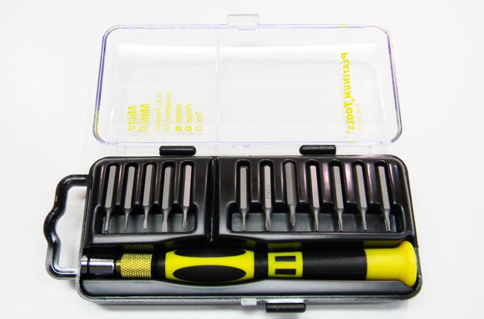 Platinum 19103 Micro Mini 13 piece screwdriver set