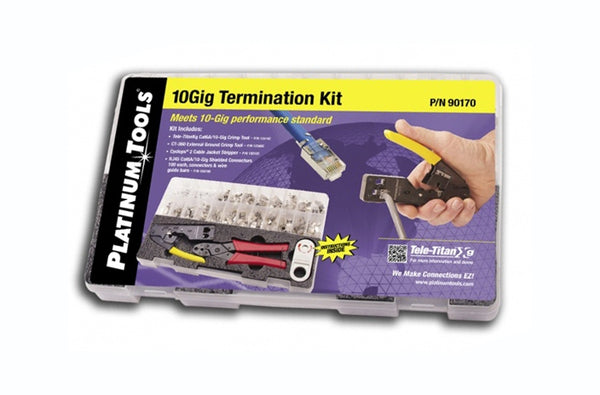 Platinum 90170 10Gig C6A Modular shielded RJ45 Termination Kit
