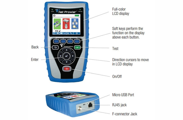 Platinum Net Prowler Pro test kit. Identify, & test LAN Issues.