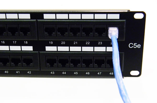 Datcom Realm Cat5e 48-port patch panel