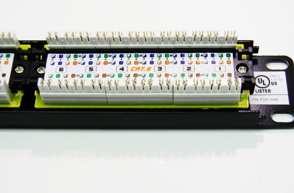 Datcom Realm Cat6 24-port patch panel