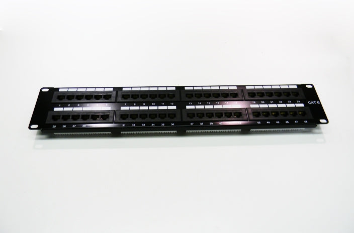 Datcom Realm Cat6 48-port patch panel