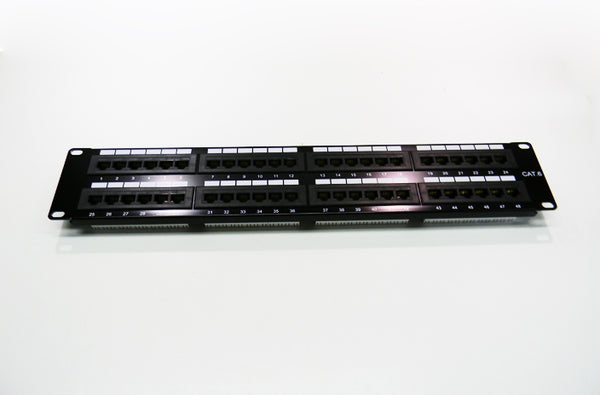 Datcom Realm Cat6 48-port patch panel