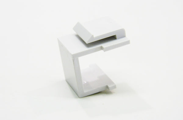 Datcom Realm keystone faceplate blank insert 10 pack