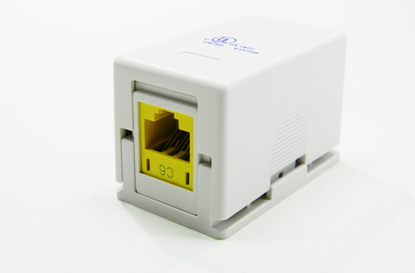 Datcom Realm 1 port keystone surface mount box white