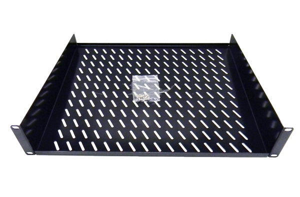 Datcom Realm 19‚Äù W x 15‚ÄùD 3.50‚ÄùH (2U) vented front mount shelf