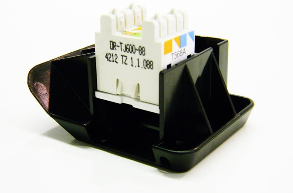 Ortronics OR-TJ600-88 RJ45 Ethernet Cat6 white TracJack jack