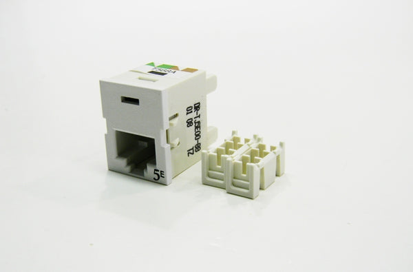 Ortronics OR-TJ5E00-88 RJ45 Ethernet Cat5e white TracJack jack