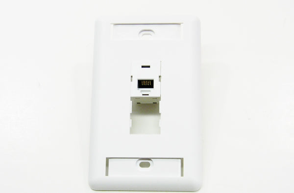 Ortronics OR-63700005-88 USOC Cat3 white TracJack jack