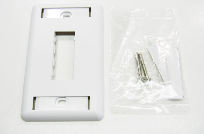 Ortronics OR-40300548-88  2 port wall mount faceplate white