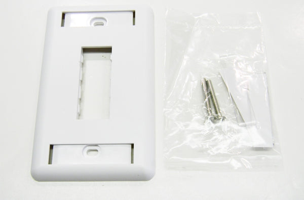 Ortronics OR-40300548-88  2 port wall mount faceplate white