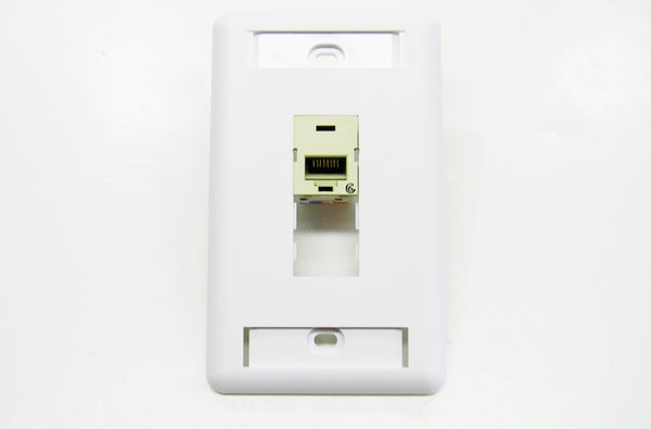 Ortronics OR-40300548-88  2 port wall mount faceplate white