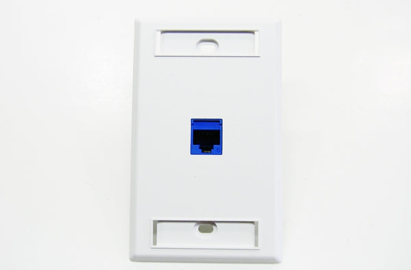 Ortronics OR-KS6A-36 RJ45 Ethernet Cat6 blue keystone jack