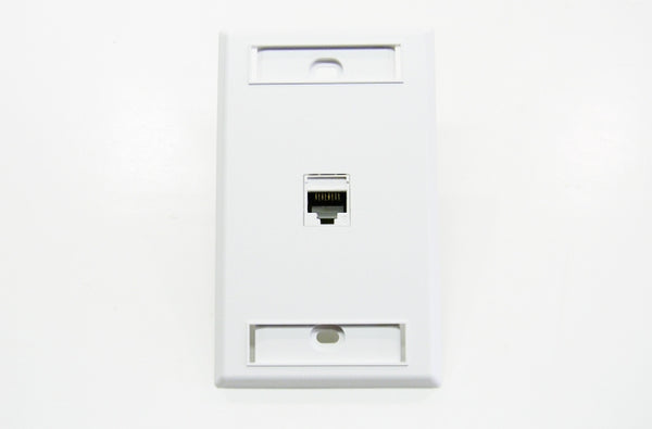 Ortronics OR-KS6A-88 RJ45 Ethernet Cat6 white keystone jack