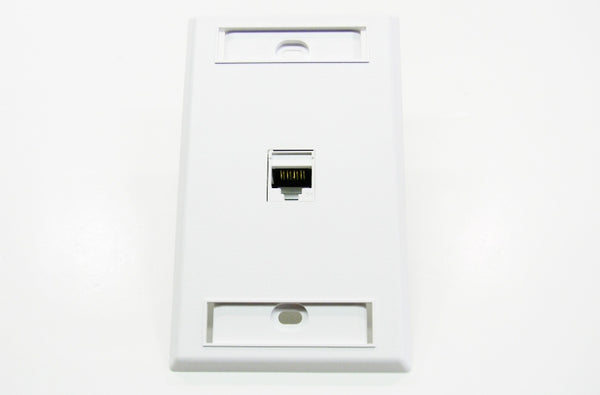 Ortronics OR-KS5EA-88 RJ45 Ethernet Cat5e white keystone jack