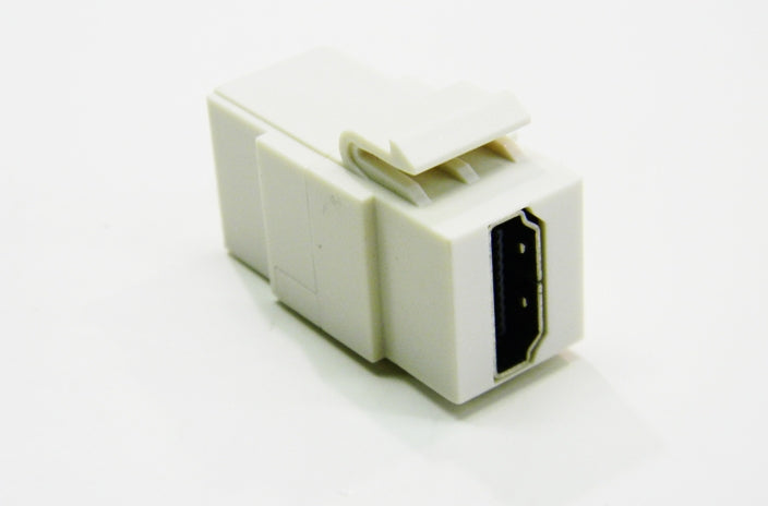 Ortronics OR-KSHDMI HDMI connector fog white keystone coupler