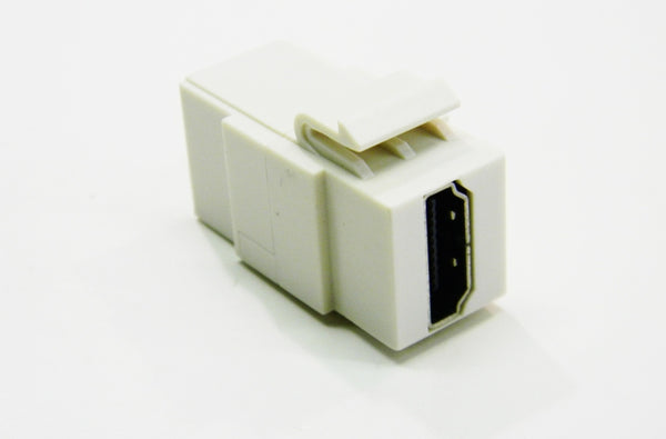 Ortronics OR-KSHDMI HDMI connector fog white keystone coupler