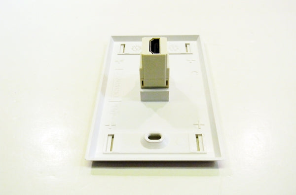 Ortronics OR-KSHDMI HDMI connector fog white keystone coupler