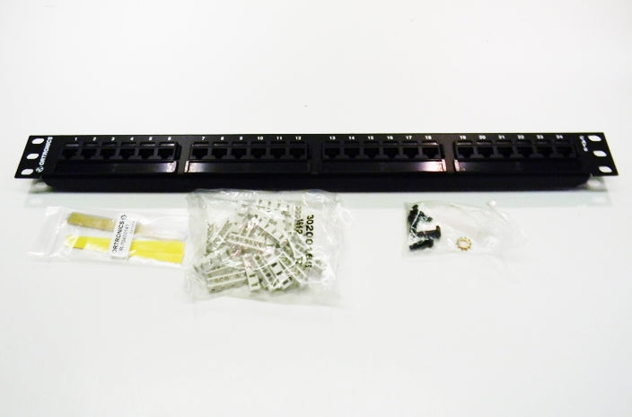 Ortronics TechChoice OR-SP6U24 Cat6 24-port patch panel