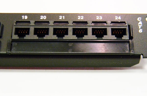 Ortronics TechChoice OR-SP6U24 Cat6 24-port patch panel