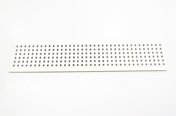 HellermannTyton TYHC0 Handi Card number 0 labels, 36 per card