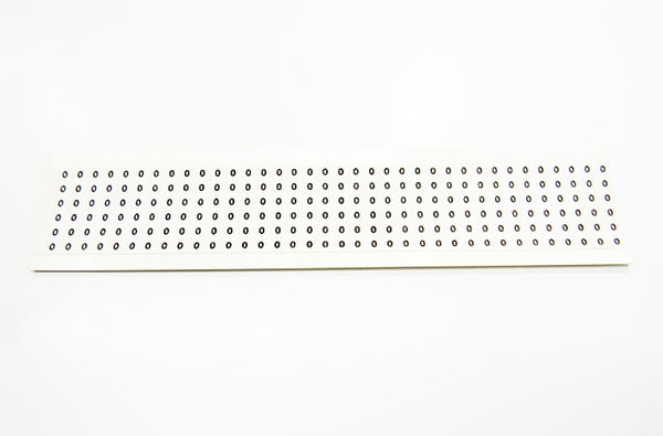 HellermannTyton TYHC0 Handi Card number 0 labels, 36 per card