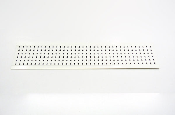 HellermannTyton TYHC4 Handi Card number 4 labels, 36 per card