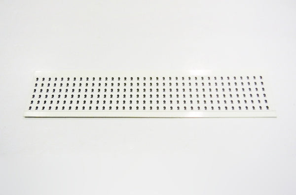 HellermannTyton TYHC9 Handi Card number 9 labels, 36 per card