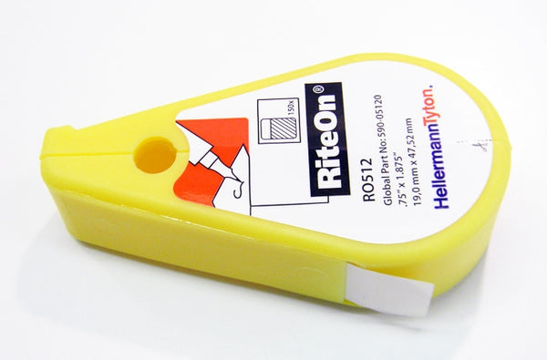 HellermannTyton 175REF 3 inch x .750 inch Rite On label refill