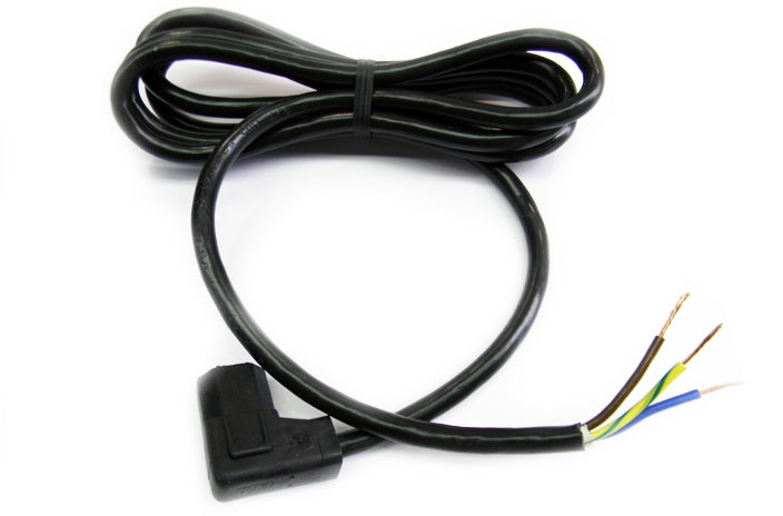 Volex 17536 IEC-60320 C13 right angle to open power cord x 2m