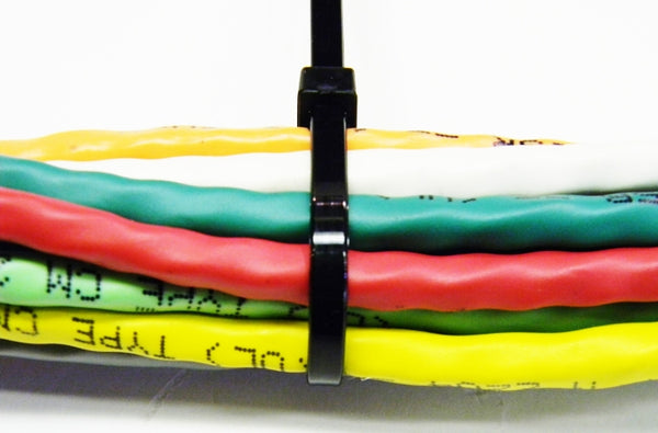 Hellermann Tyton T30ROC2 6 inch black nylon cable tie