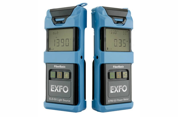 EXFO FiberBasic 50 handheld multimode test kit