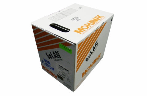 Mohawk M57554B Cat5e 4 pair UTP white riser ethernet cable