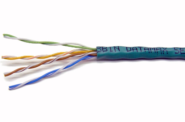 Quabbin 5505 Cat5e 4 pair UTP green ethernet patch cable
