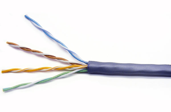 Quabbin 5508 Cat5e 4 pair UTP grey ethernet patch cable