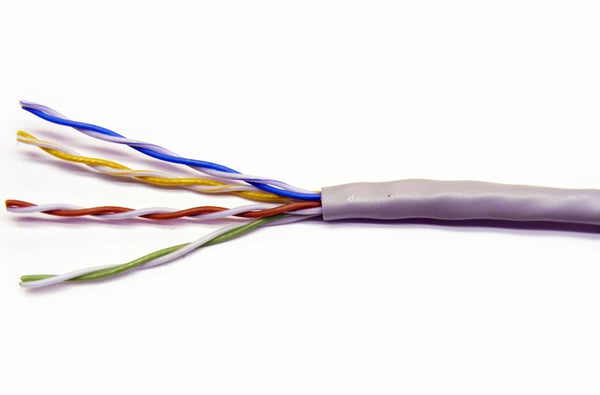 Quabbin 5510 Cat5e 4 pair UTP beige ethernet patch cable