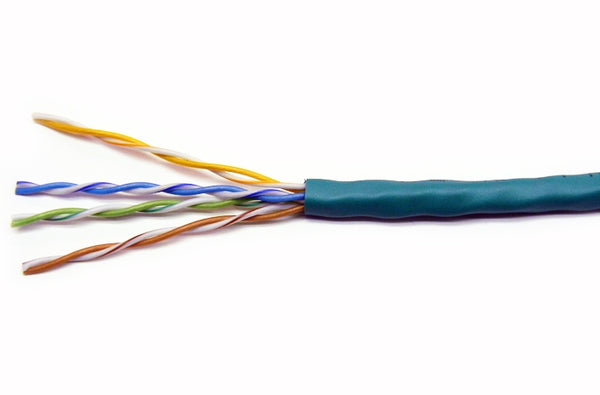 Quabbin 2205 Cat6 4 pair UTP green ethernet patch cable