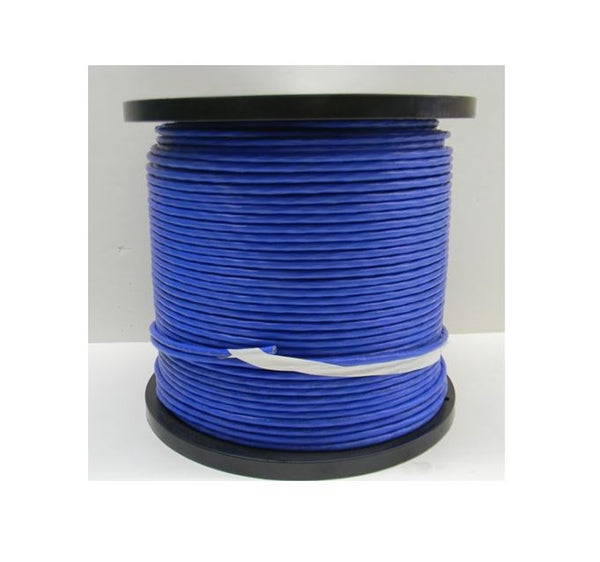 Quabbin 2936 Cat6 4 pair F/UTP blue shielded ethernet patch cable