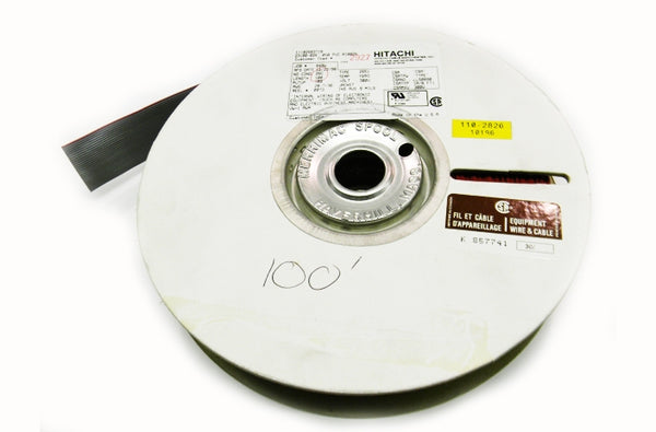 Hitachi FC-26-T 28 gauge 26C stranded flat grey ribbon cable