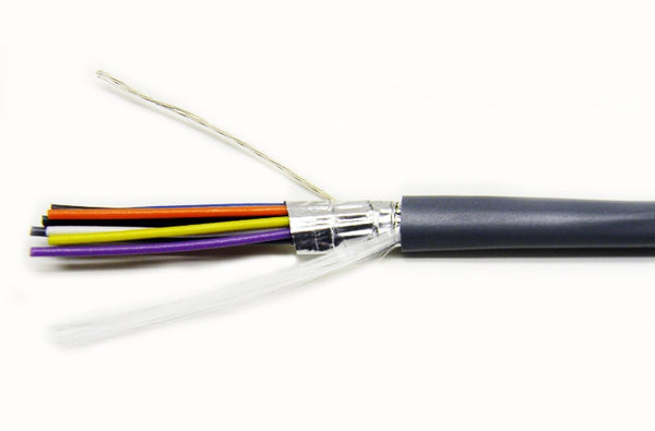 Datcom 115-2410 24 gauge 10C str riser overall foil shielded cable