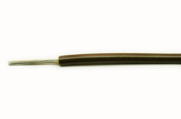 Datcom 170-2408 18 gauge stranded TEW FT1 brown hook up wire