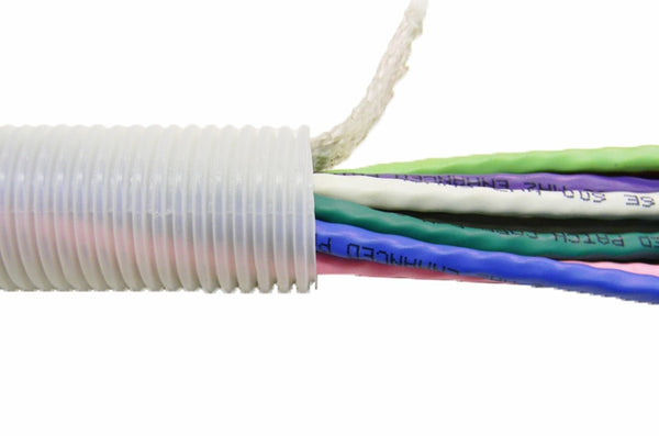 Endot IRI100411707-250 1 inch white plenum rated inner duct