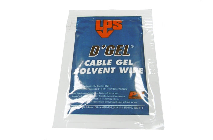 LPS 61244 D‚ÄôGel OSP cable solvent wipe