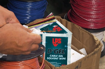 LPS 61244 D‚ÄôGel OSP cable solvent wipe