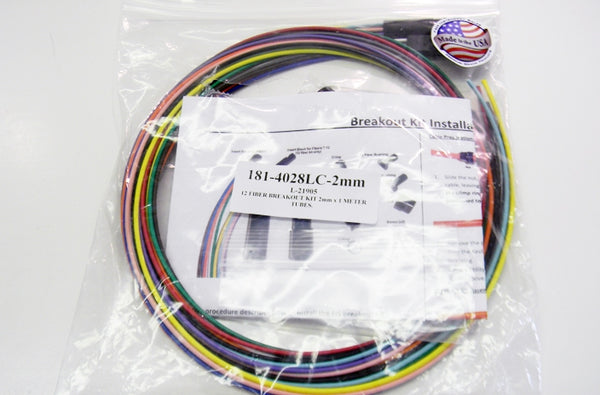 Datcom Realm 2mm 12 fiber break out kit for 900 micron
