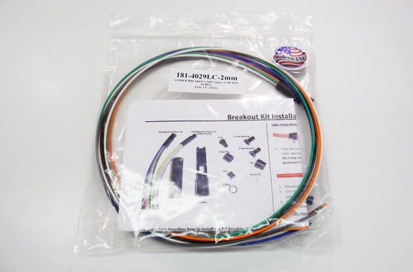 Datcom Realm 2mm 6 fiber break out kit for 900 micron
