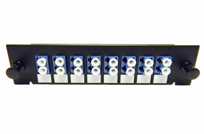 Datcom Realm fiber optic LC 16 port adapter panel