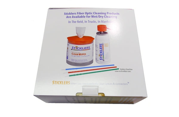 Microcare Sticklers WCS800 benchtop fiber optic cleanwipes
