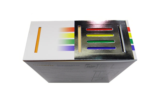 Microcare Sticklers WCS800 benchtop fiber optic cleanwipes